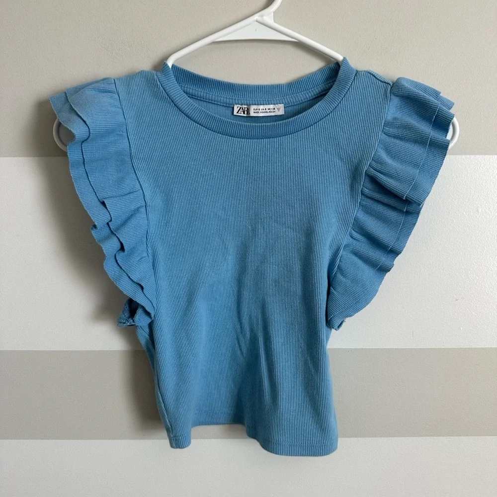 Zara Ruffled Top - Picture 2 of 3